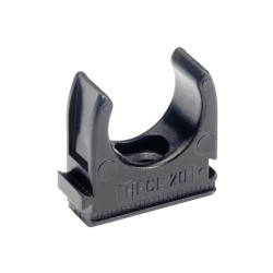 Mureva FIX - fixation tube sans halogène - Ø20mm - noir RAL 9005 - IMT35219 Schneider Electric