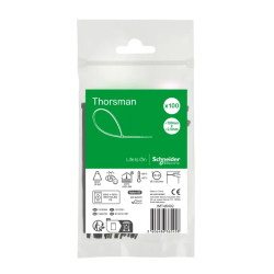 Thorsman colliers de serrage 100x2.5 Noir, 100p - IMT46402 Schneider Electric