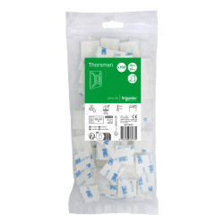 Thorsman embase adhésive max 4.8mm, 100p - IMT46451 Schneider Electric