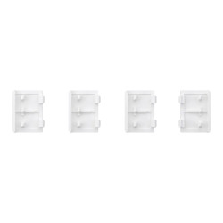 SpaceLogic KNX - D-Life - Dynamique - 4 touches petites - Acier - MTN6194-6036 Schneider Electric