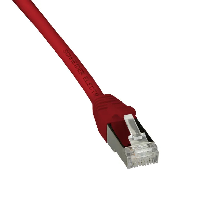 CORDON SFTP CAT6A 5m Rouge - ACTPC6ASFLS50RD Schneider Electric