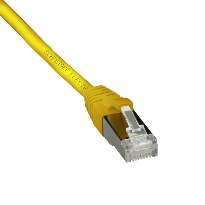 CORDON FUTP CAT6 0,5m Jaune - ACTPC6FULS05YL Schneider Electric