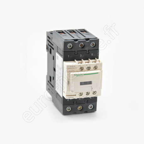 Contacteur puissance  - LC1D40AJD - CONT EVERLINK 3P AC3 440V 40A BOB 12V CC