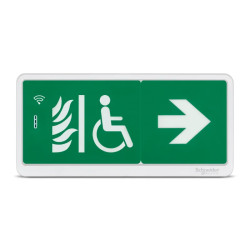 Exiway Light link - bloc de secours SATI - DBR - IP65 - connecté - OVA59132 Schneider Electric