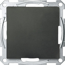 SpaceLogic KNX - System M - Bouton poussoir Pro T - Anthracite - MTN6185-0414 Schneider Electric