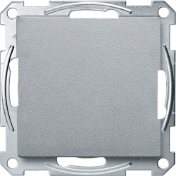 SpaceLogic KNX - System M - Bouton poussoir Pro T - Aluminium - MTN6185-0460 Schneider Electric