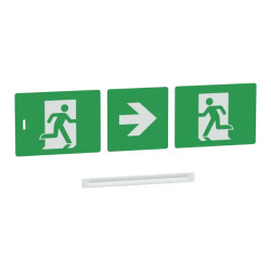 Exiway  - étiquettes repositionnables de rechange EVAC - Light Link - OVA53214 Schneider Electric