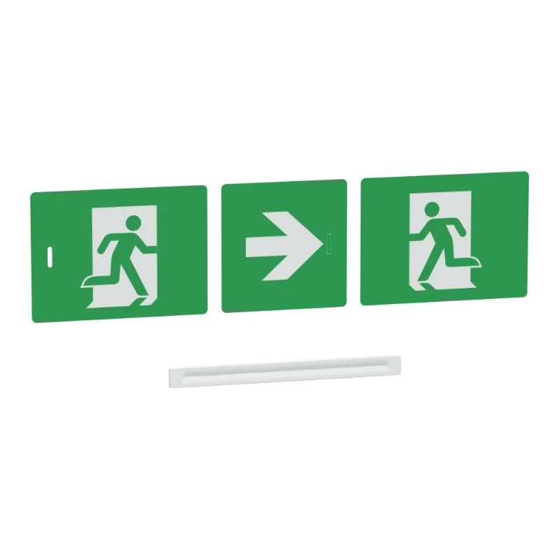 Exiway  - étiquettes repositionnables de rechange EVAC - Light Link - OVA53214 Schneider Electric