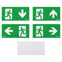 Exiway - Jeu de 5 Pictos de rechange Spot Smartbeam - OVA53234 Schneider Electric