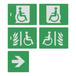 Exiway - étiquettes repositionnables de rechange DBR - Light link - OVA59827 Schneider Electric