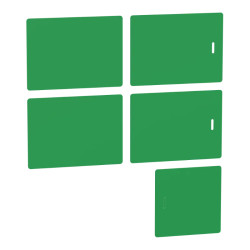 Exiway - étiquettes repositionnables de rechange DBR - Light link - OVA59827 Schneider Electric