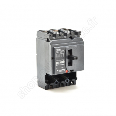 NSX (100 to 630) DC Circuit breaker  - LV438003 - Fin de série : NSX100F DC 3P SANS DECL.
