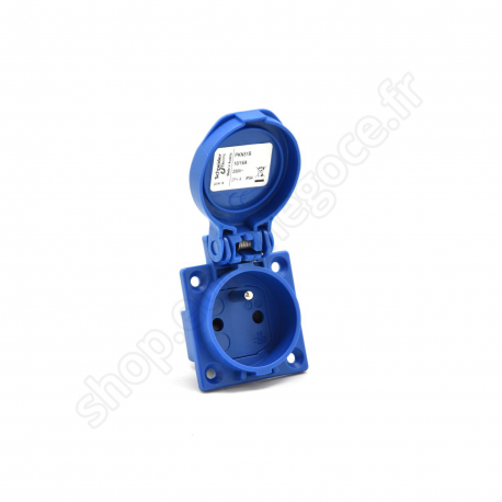 Industrial Plugs & Sockets  - PKN51B - PK NF 50x50 FIXE POS BLUE