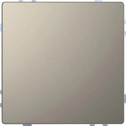 SpaceLogic KNX - D-Life - Bouton poussoir Pro T - Nickel Métal - MTN6185-6050 Schneider Electric