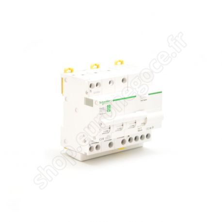 Circuit Breakers Resi9 / Dclic  - R9PDCS20 - Disj Diff XP 3P+N 20A 30mA Asi