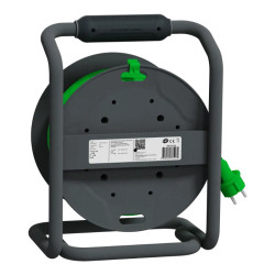 Thorsman - Enrouleur bricolage - 40m - HO5VVF - 3G 1,5mm² - IP44 - IMT33156 Schneider Electric