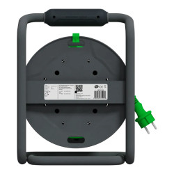 Thorsman - Enrouleur bricolage - 40m - HO5VVF - 3G 1,5mm² - IP44 - IMT33156 Schneider Electric