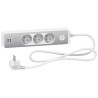 Multipr 3P 2USB 1,5m blc/alu - ST933U1WA Schneider Electric