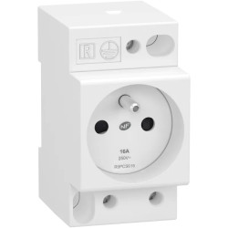 Resi9 - prise de courant - 2P+T - 250V - 16A - R9PCS616 Schneider Electric