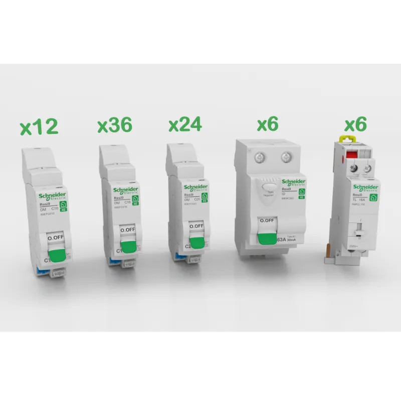 Box complément Resi9 pour TAMC - R9HBOXPRO Schneider Electric