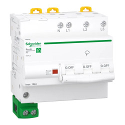 Resi9 - parafoudre - 10kA - 3P+N avec accessoires - R9PL3 Schneider Electric