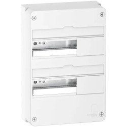 Resi9 - Coffret en saillie Blanc (RAL 9003)- 2 rangées de 13 modules - R9H13402 Schneider Electric