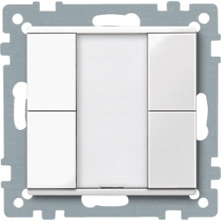KNX M-Plan - commande multifonction - 4 BP - blanc polaire brillant - MTN617219 Schneider Electric