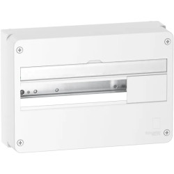 Resi9 - Coffret en saillie Blanc (RAL 9003)- 1 rangée de 18 modules - R9H18401 Schneider Electric