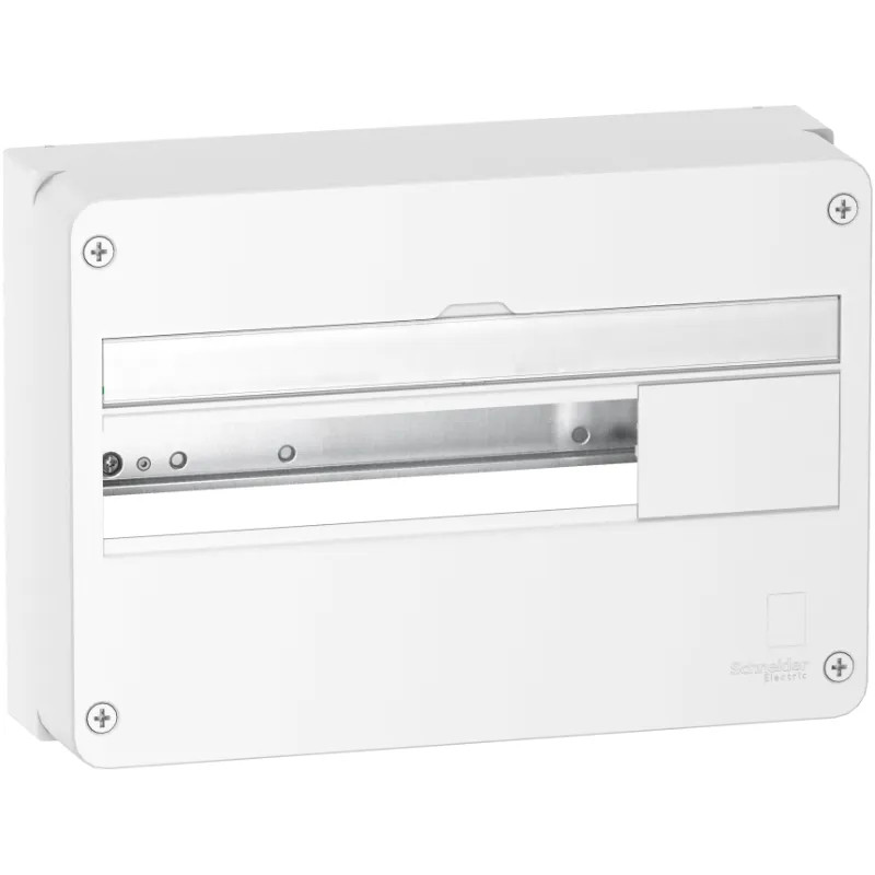 Resi9 - Coffret en saillie Blanc (RAL 9003)- 1 rangée de 18 modules - R9H18401 Schneider Electric