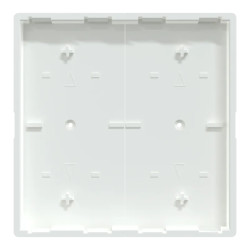 KNX M-Plan - commande double - sans marquage - antimicrobien brillant - MTN619225 Schneider Electric
