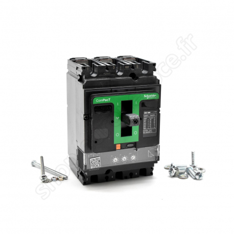 NSX (100 to 630) Circuit breaker  - C10F32D100 - NSX100F - disjoncteur - MicroLogic 2.2 100A - 3P3D - 36kA - fixe