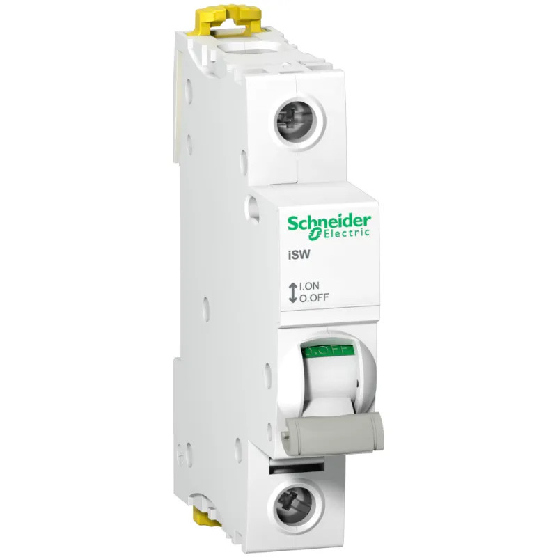 Acti9, iSW interrupteur-sectionneur 1P 100A 250VAC - A9S65191 Schneider Electric