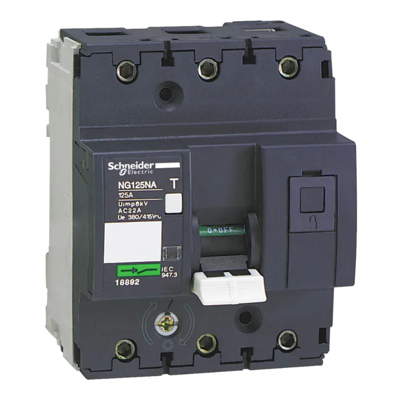 Acti9 NG125NA - interrupteur-sectionneur - 3P - 125A - 18892 Schneider Electric