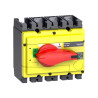 ComPacT INS - Interrupteur sectionneur - INS250 3P 160A - poignée rouge - 31124 Schneider Electric