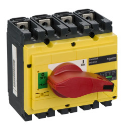ComPacT INS - Interrupteur sectionneur - INS250 4P 250A - poignée rouge - 31127 Schneider Electric