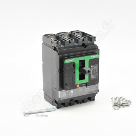 NSX (100 to 630) Circuit breaker  - C10B3TM025 - NSX100B - disjoncteur - TM-D 25A - 3P3D - 25kA - montage fixe