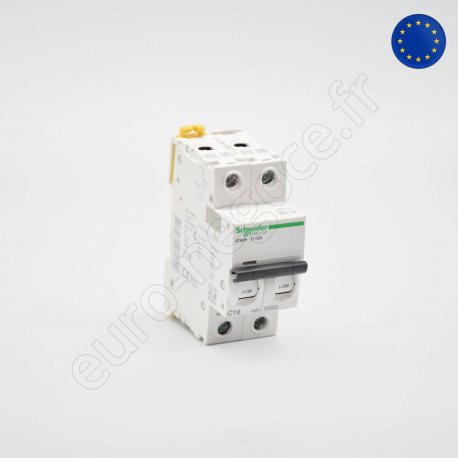 Circuit Breakers iC60  - A9F87210 - IC60H DISJ 2P 10A C