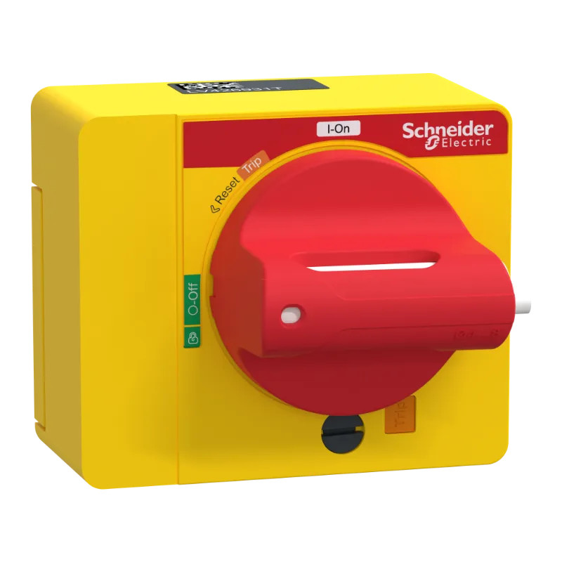 ComPacT NSXm - commande rotative directe rouge/jaune O/F pour NSXm - LV426931T Schneider Electric