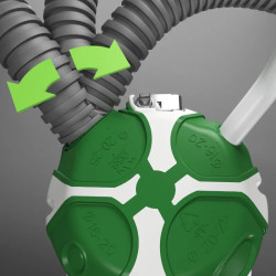 Multifix Air - boîte étanche 1 poste - Ø67mm - P47mm - IMT35032 Schneider Electric