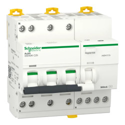 iDD40K 3PN25A 300mA C AC 4,5kA - A9DK5725 Schneider Electric