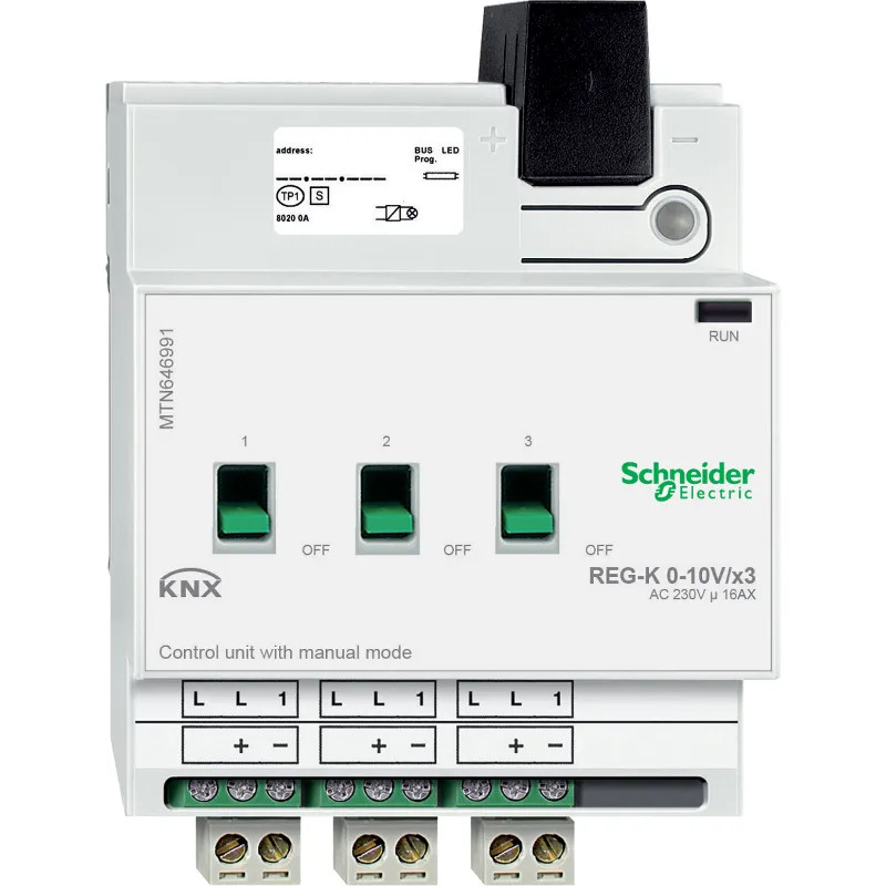KNX UNITE DE CDE 1-10V 3S - MTN646991 Schneider Electric