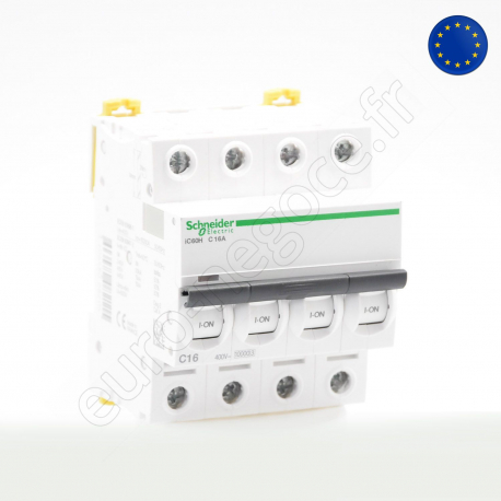 Circuit Breakers iC60  - A9F87410 - IC60H DISJ 4P 10A C