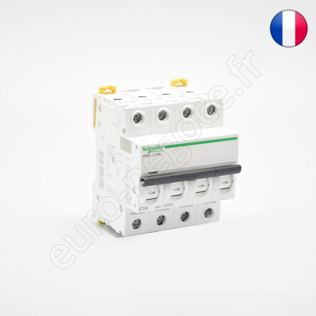 Circuit Breakers iC60  - A9F87416F - IC60H DISJ 4P 16A C