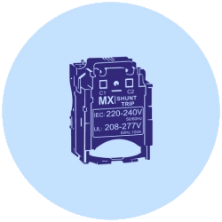 Icône - Bobine à émission (MX) en 230V