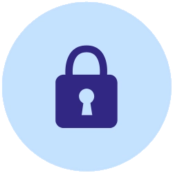 Icône - Verrouillage par serrure